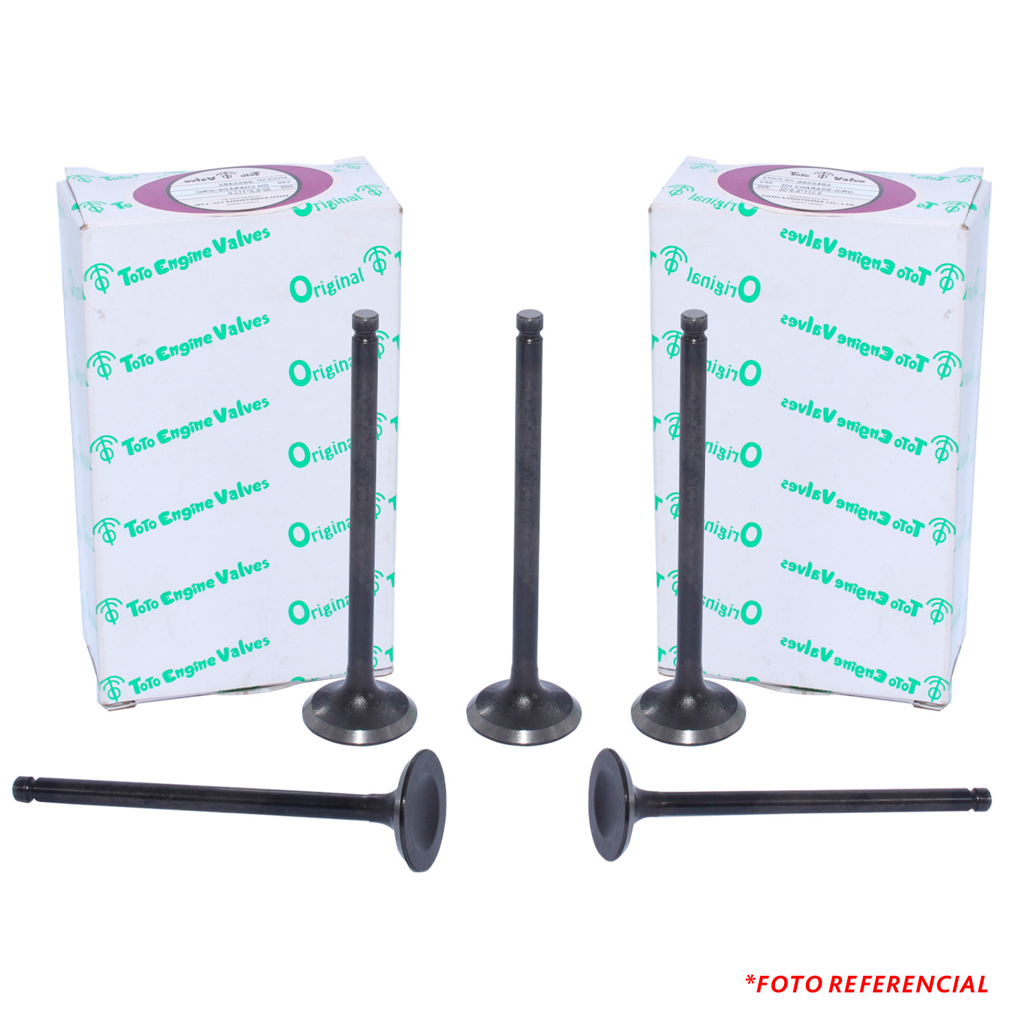 JUEGO VALVULA ESCAPE ANTIMAGNETICA